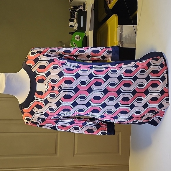 Trina Turk Dresses & Skirts - Trina Turk Geometric Print Silk Mini Dress Size 2